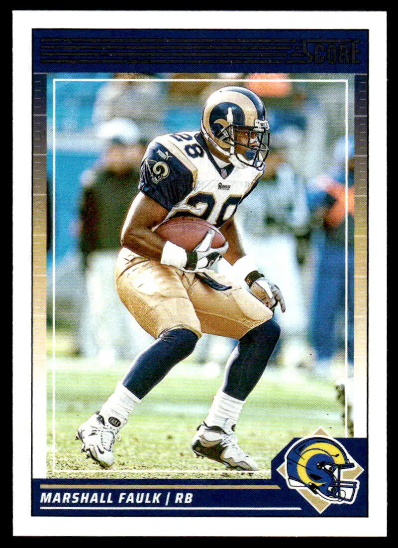 2024 Score #294 Marshall Faulk NM Near Mint Rams ID:75948 ID:75948