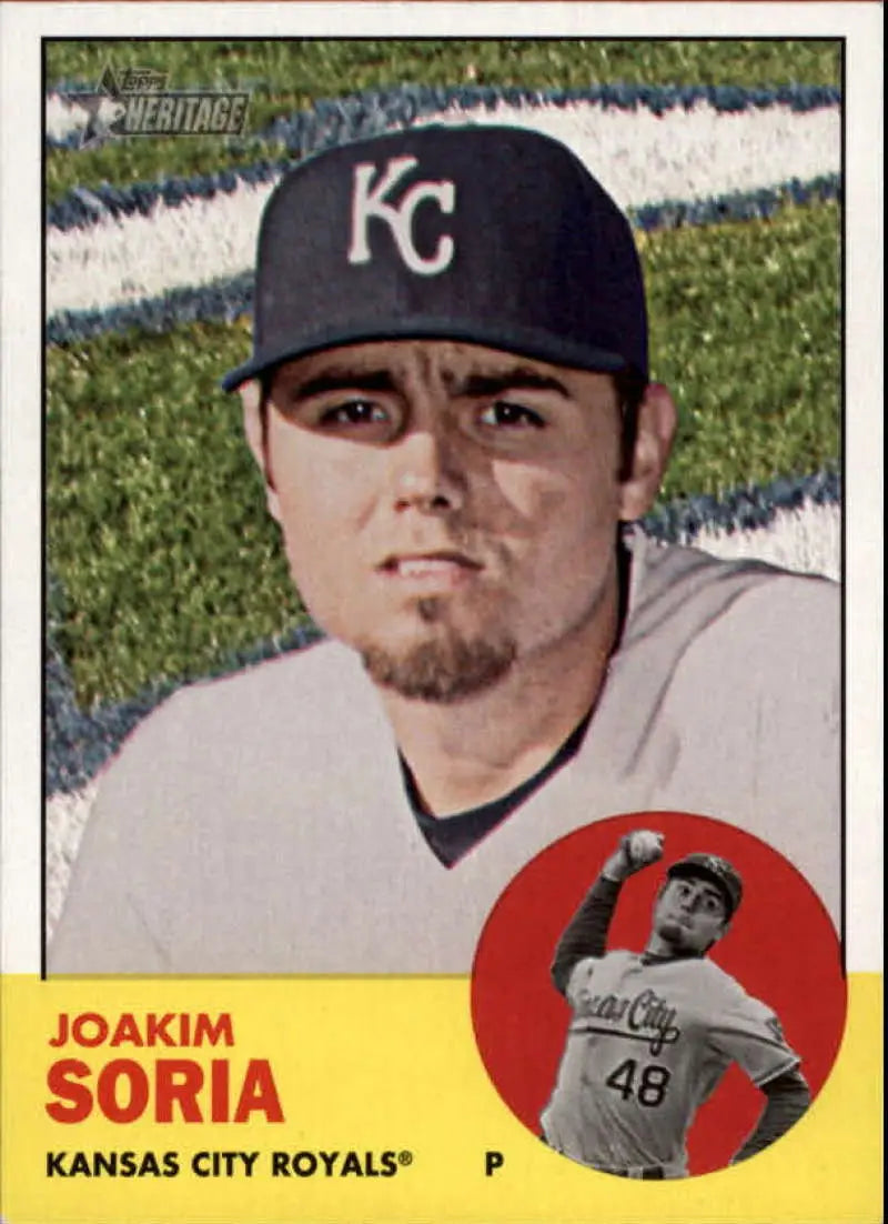 2012 Topps Heritage #214 Joakim Soria NM-MT Royals ID:70714