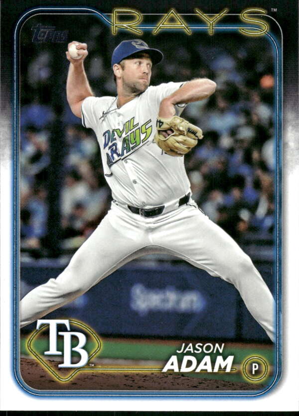 2024 Topps Update #US102 Jason Adam NM-MT Rays ID:74712