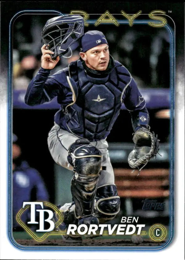 2024 Topps Update #US234 Ben Rortvedt NM-MT Rays ID:76361