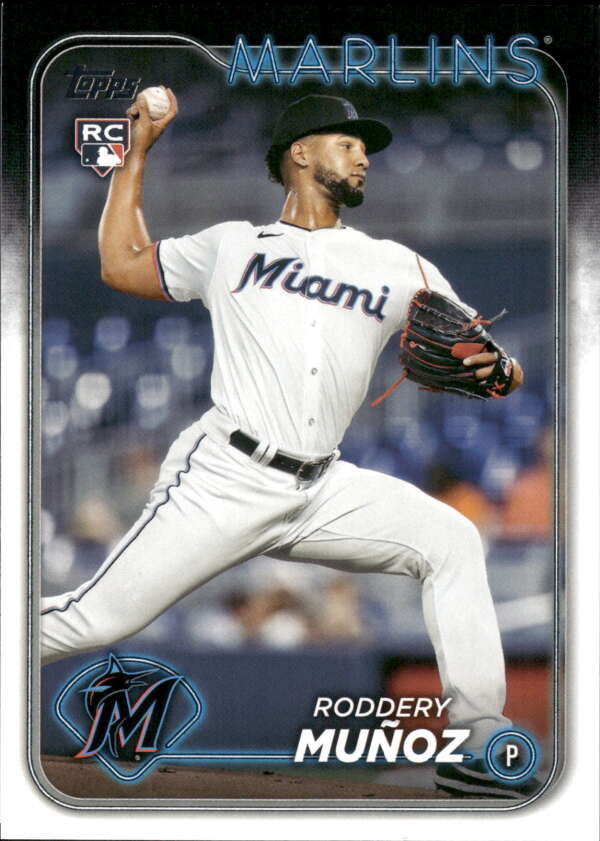 2024 Topps Update #US322 Roddery Munoz NM-MT RC Rookie Marlins ID:74748