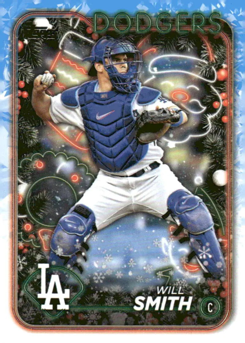 2024 Topps Holiday #H77 Will Smith NM-MT Dodgers ID:76626