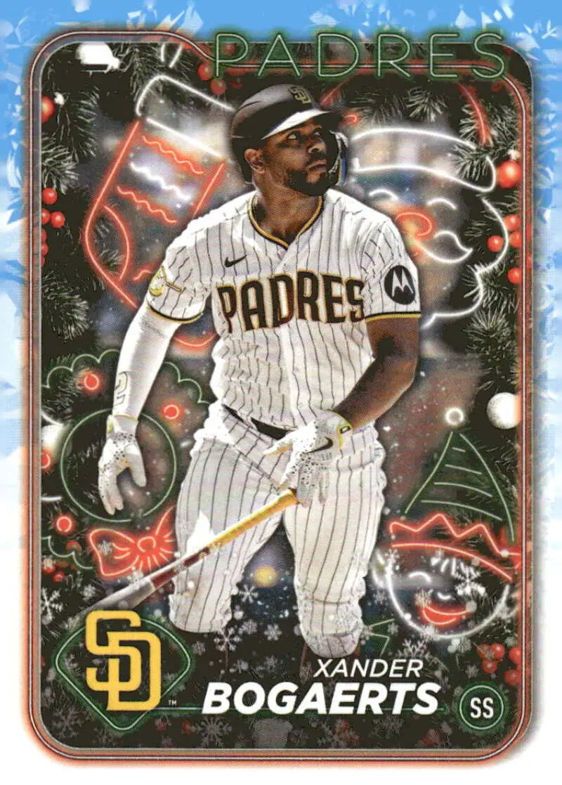 2024 Topps Holiday #H80 Xander Bogaerts NM-MT Padres ID:76629