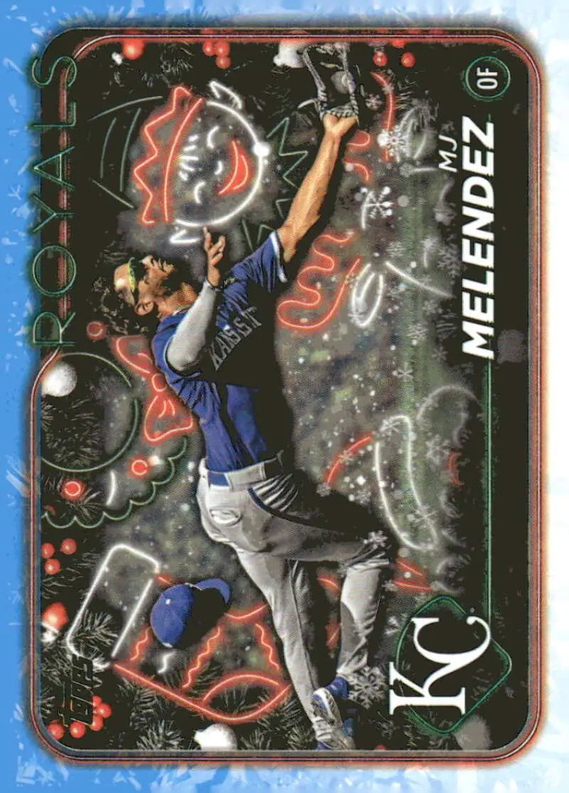 2024 Topps Holiday #H89 MJ Melendez NM-MT Royals ID:76638