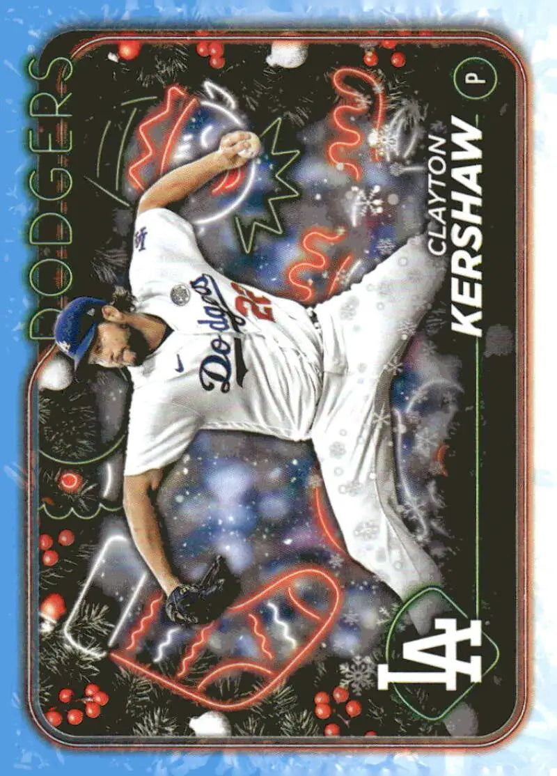 2024 Topps Holiday #H92 Clayton Kershaw NM-MT Dodgers ID:76641