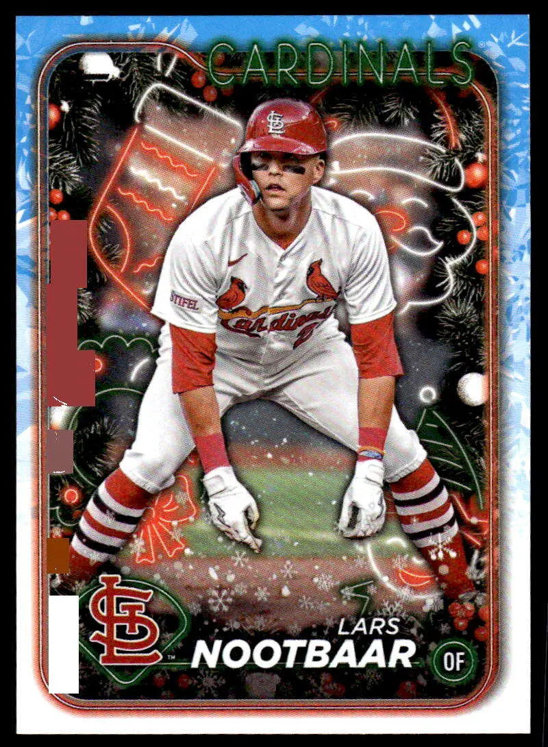 2024 Topps Holiday #H96 Lars Nootbaar NM-MT ID:76645
