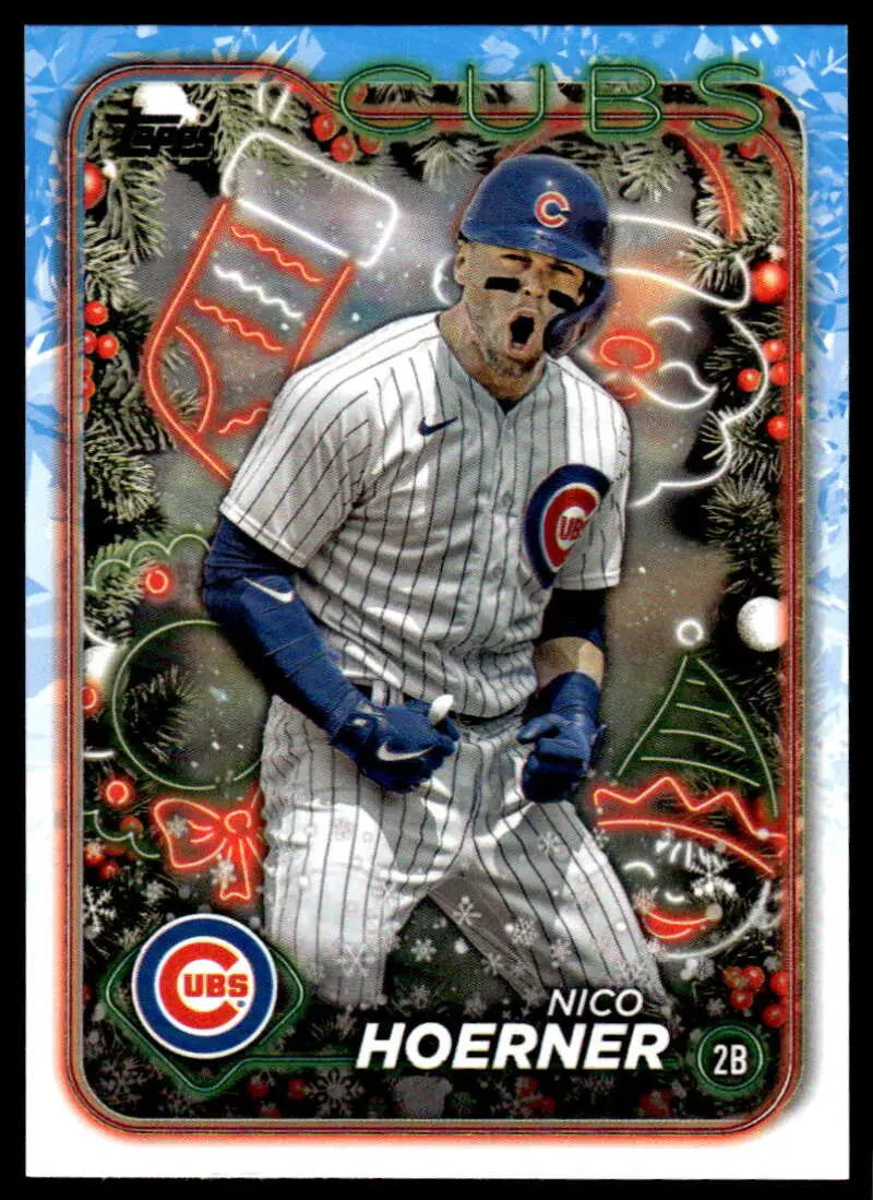 2024 Topps Holiday #H123 Nico Hoerner NM-MT Cubs ID:76677