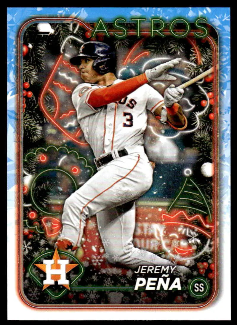 2024 Topps Holiday #H192 Jeremy Pena NM-MT Astros