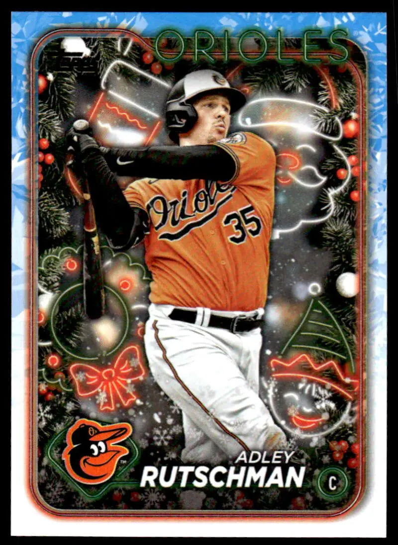 2024 Topps Holiday #H194 Adley Rutschman NM-MT Orioles