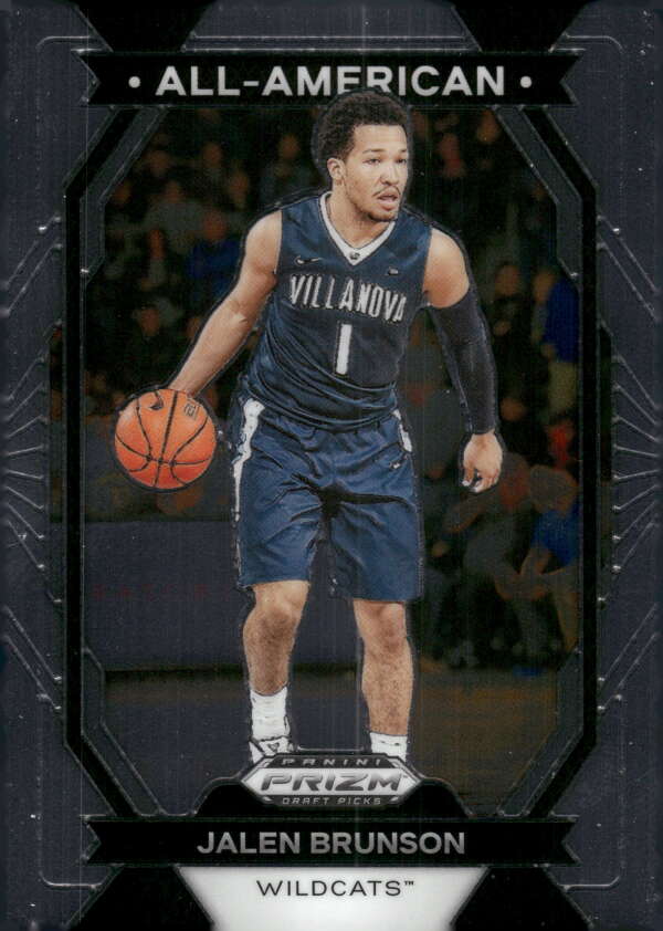 2024-25 Panini Prizm Draft Picks All-American #7 Jalen Brunson NM-MT ID:77077
