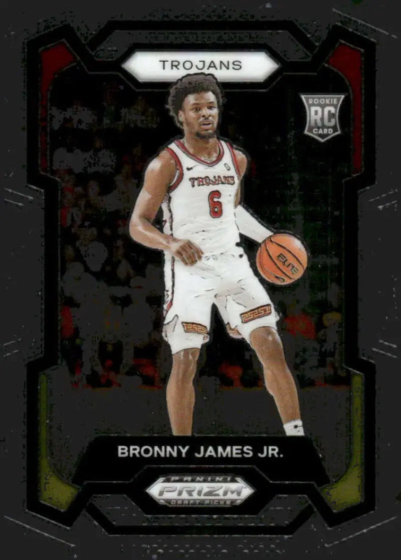 2024-25 Panini Prizm Draft Picks #86 Bronny James Jr. NM-MT ID:77073