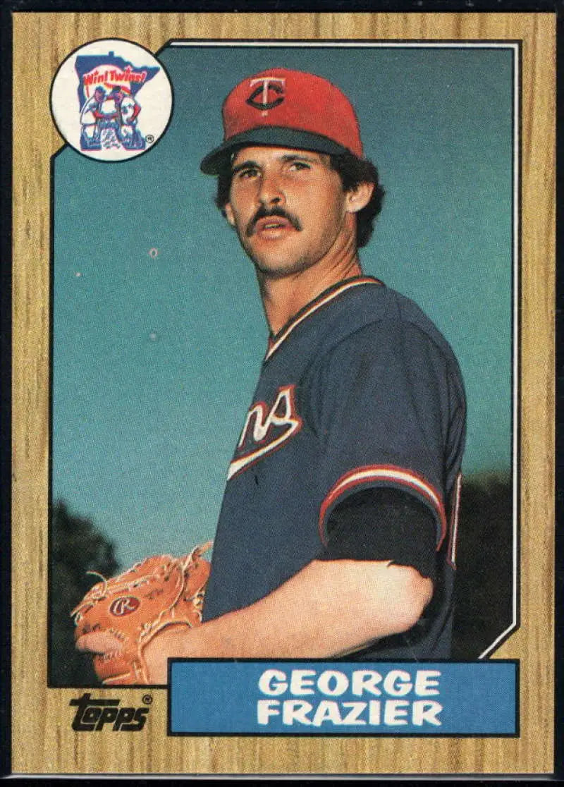 1987 Topps #207 George Frazier NM-MT Twins