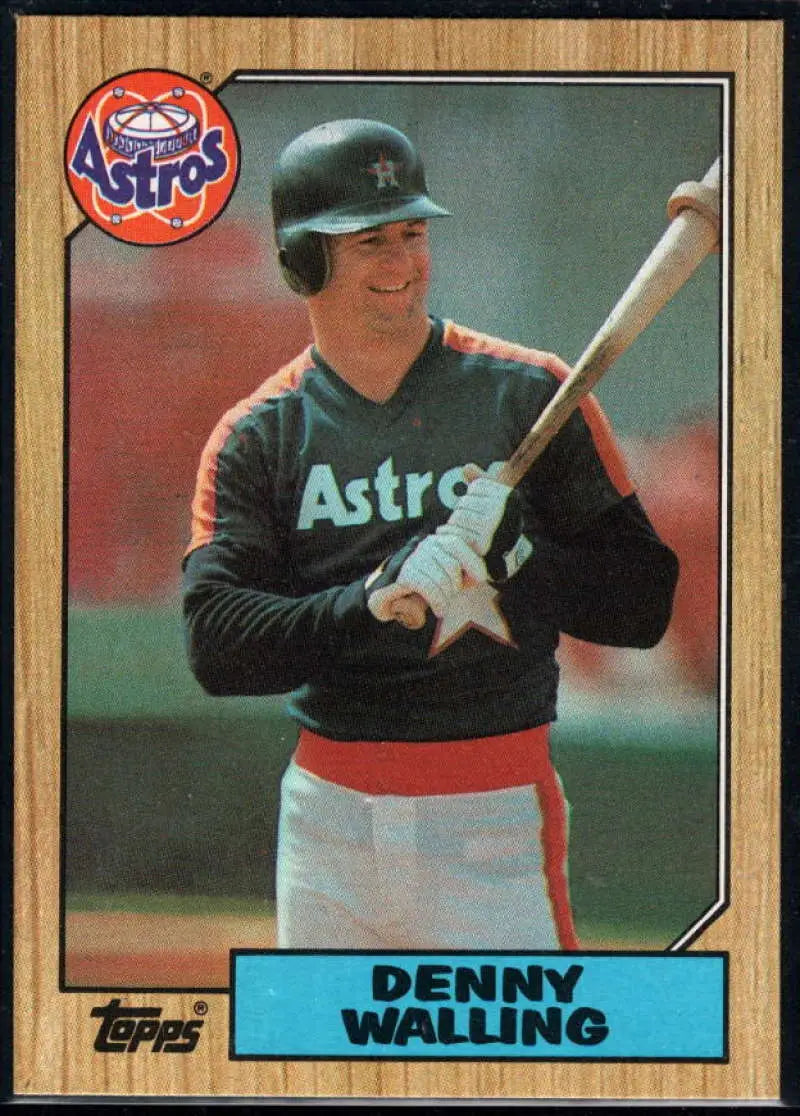 1987 Topps #222 Denny Walling NM-MT Astros ID:19023