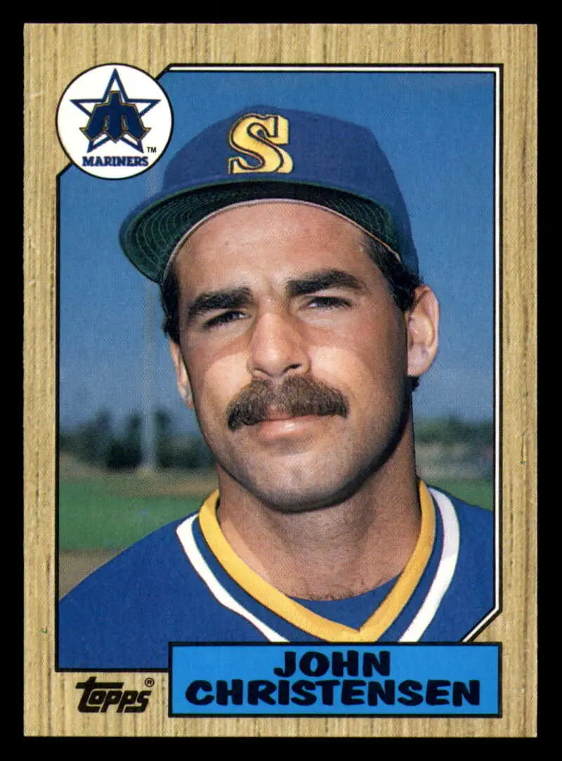 1987 Topps Traded #23T John Christensen NM Near Mint Mariners ID:28150