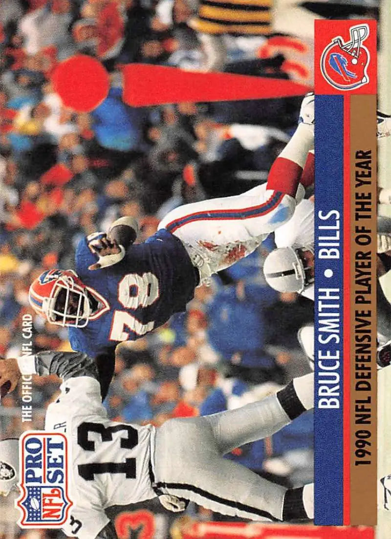 1991 Pro Set #6 Bruce Smith NM Near Mint Bills ID:23513