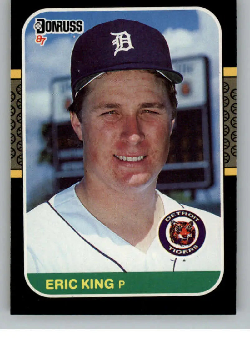 1987 Donruss #250 Eric King NM-MT RC Rookie Tigers