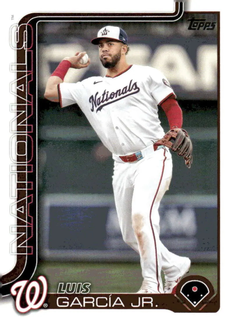 2025 Topps #9 Luis Garcia Jr. NM-MT Nationals ID:76902