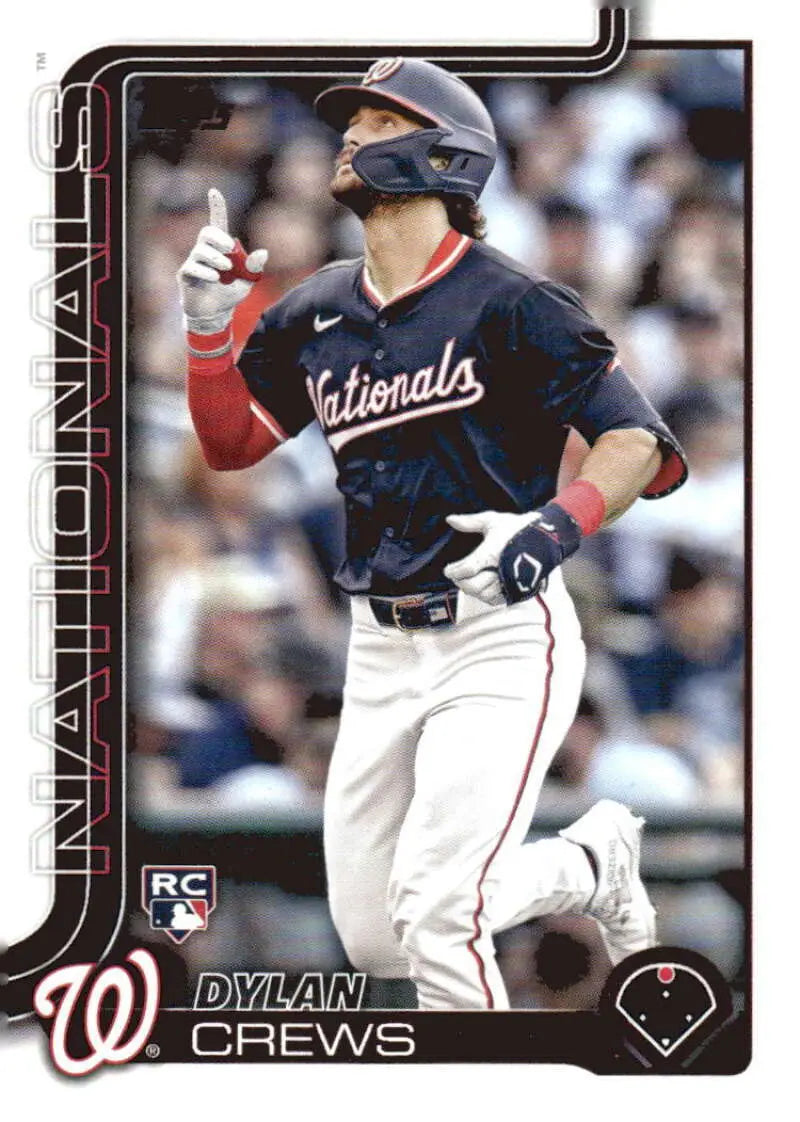 2025 Topps #74 Dylan Crews NM-MT RC Rookie Nationals ID:76932