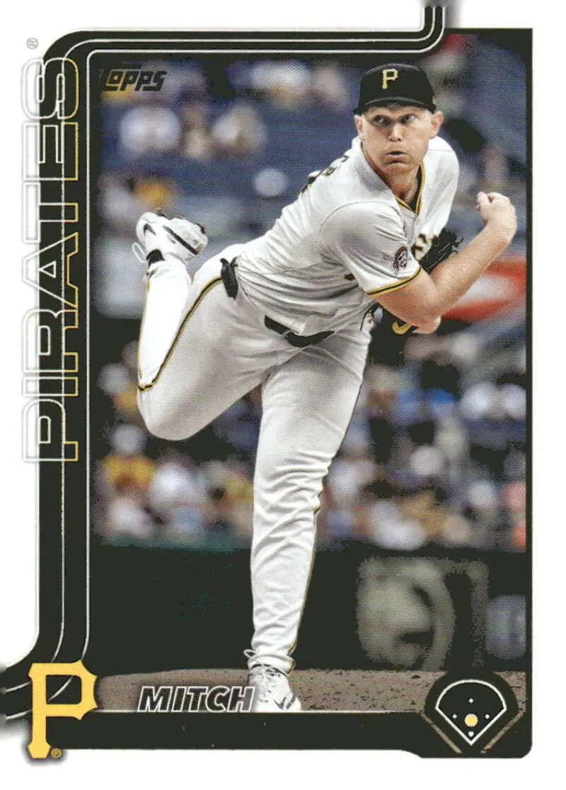 2025 Topps #108 Mitch Keller NM-MT Pirates ID:77225