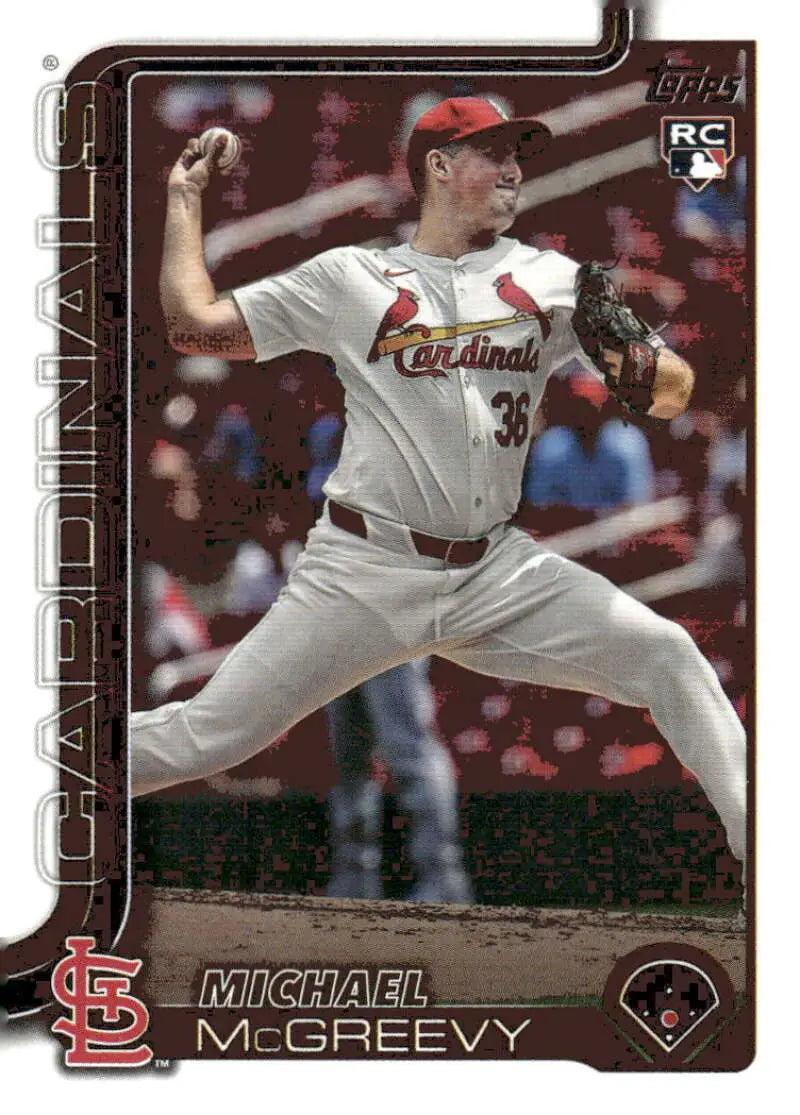 2025 Topps #193 Michael McGreevy NM-MT RC Rookie ID:76979