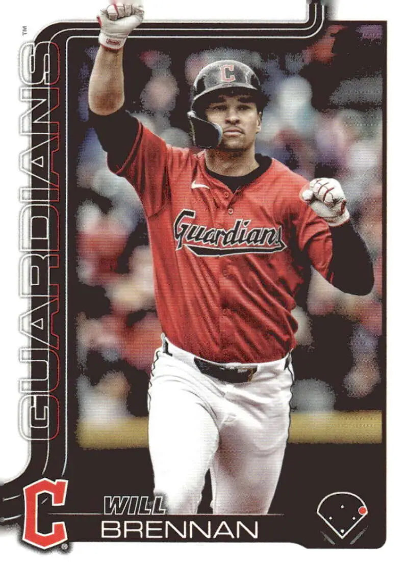 2025 Topps #240 Will Brennan NM-MT Guardians ID:76996