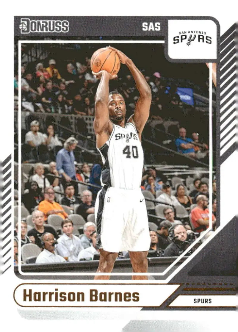 2024-25 Donruss #23 Harrison Barnes NM-MT Spurs ID:79351