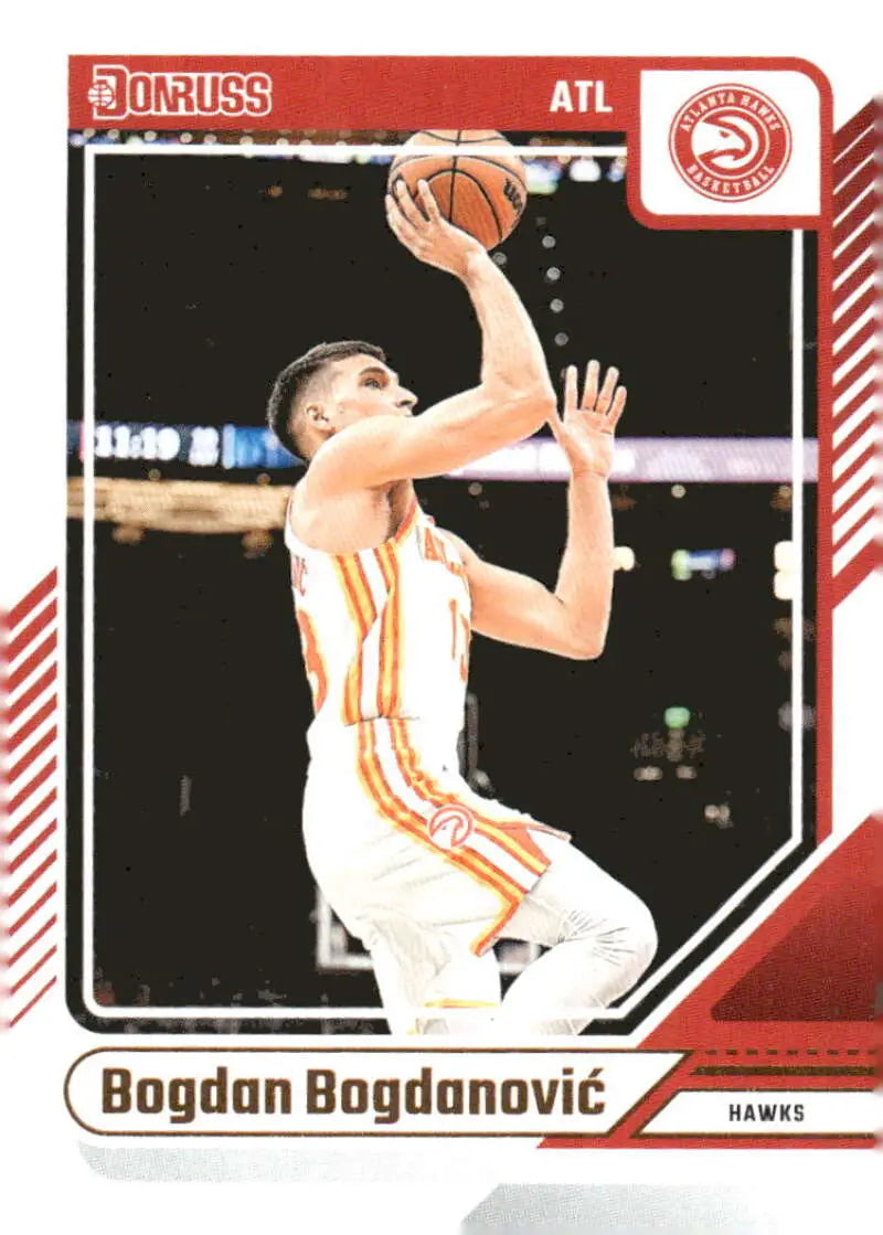 2024-25 Donruss #88 Bogdan Bogdanovic NM-MT Hawks ID:81065