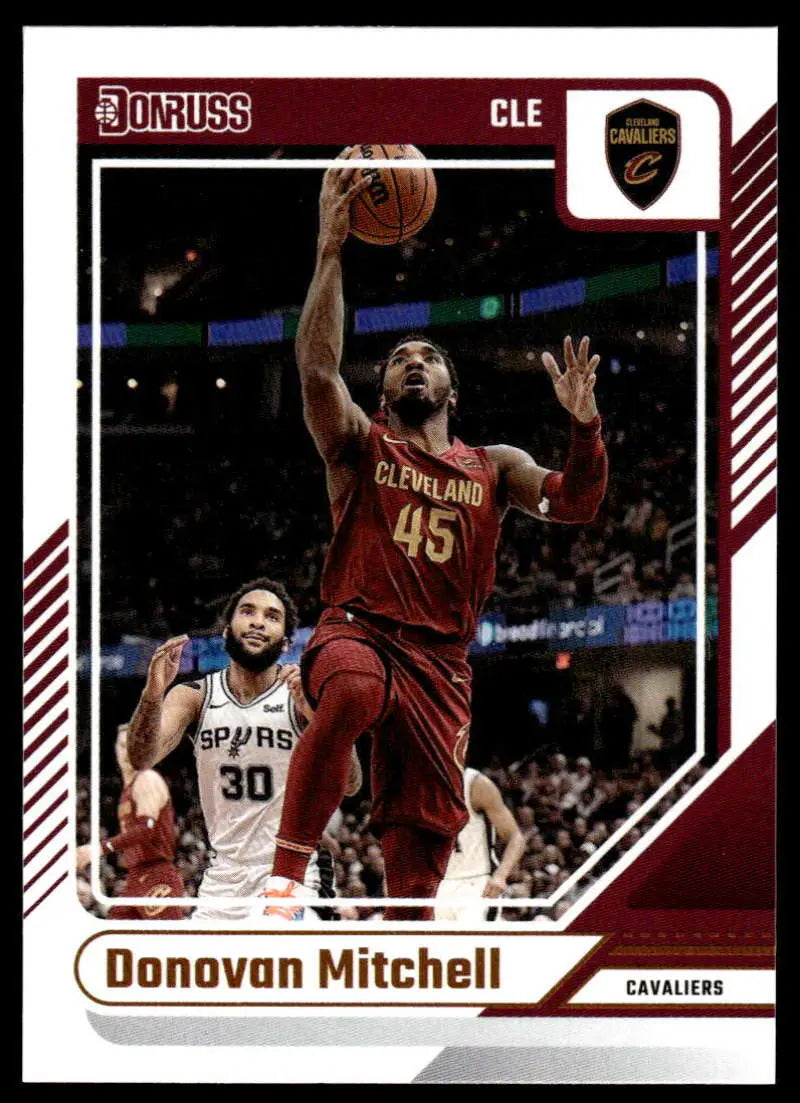 2024-25 Donruss #110 Donovan Mitchell NM-MT Cavaliers ID:81079