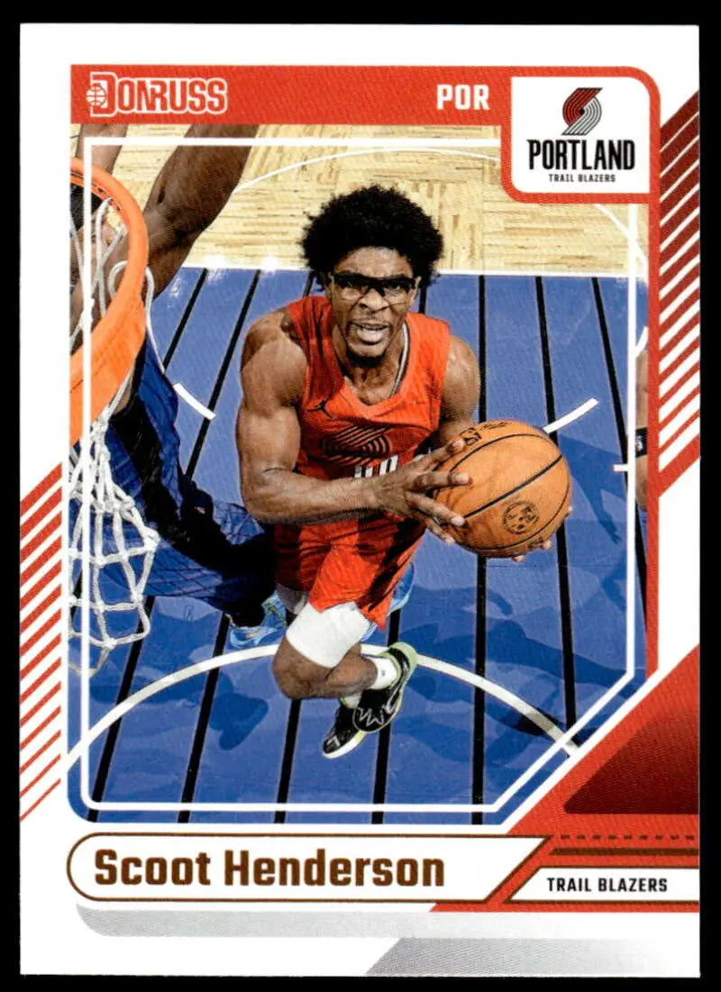 2024-25 Donruss #143 Scoot Henderson NM-MT Blazers ID:81099