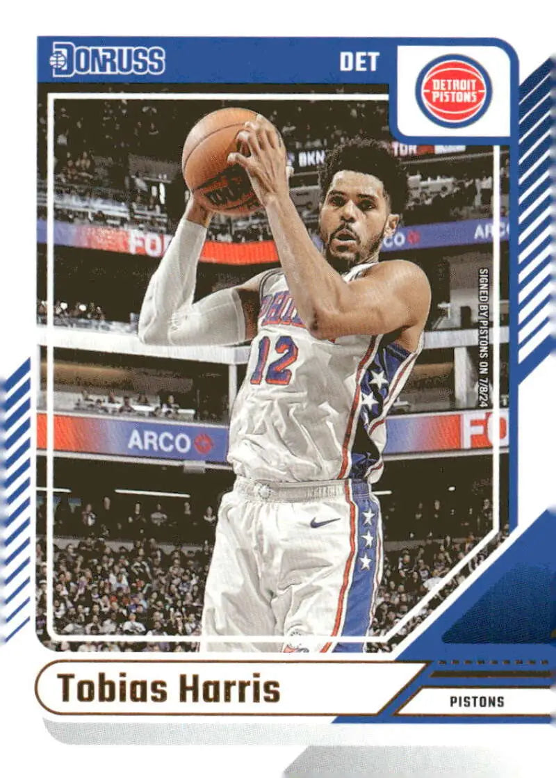 2024-25 Donruss #161 Tobias Harris NM-MT Pistons ID:81110