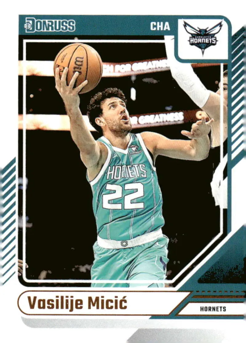 2024-25 Donruss #162 Vasilije Micic NM-MT Hornets ID:81111