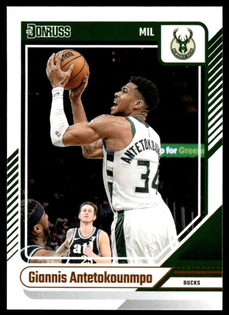 2024-25 Donruss #172 Giannis Antetokounmpo NM-MT Bucks ID:81117