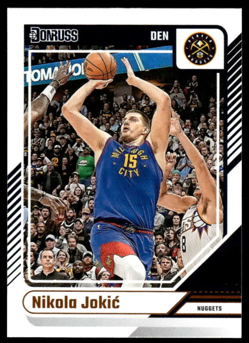 2024-25 Donruss #188 Nikola Jokic NM-MT Nuggets ID:81126