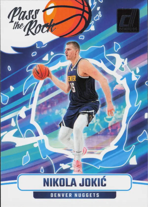 2024-25 Donruss Pass the Rock #8 Nikola Jokic NM-MT Nuggets ID:80764