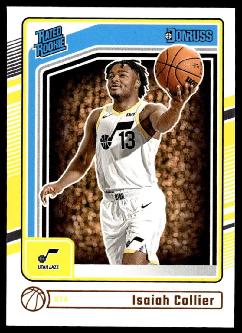 2024-25 Donruss #237 Isaiah Collier NM-MT RC Rookie Jazz ID:81148