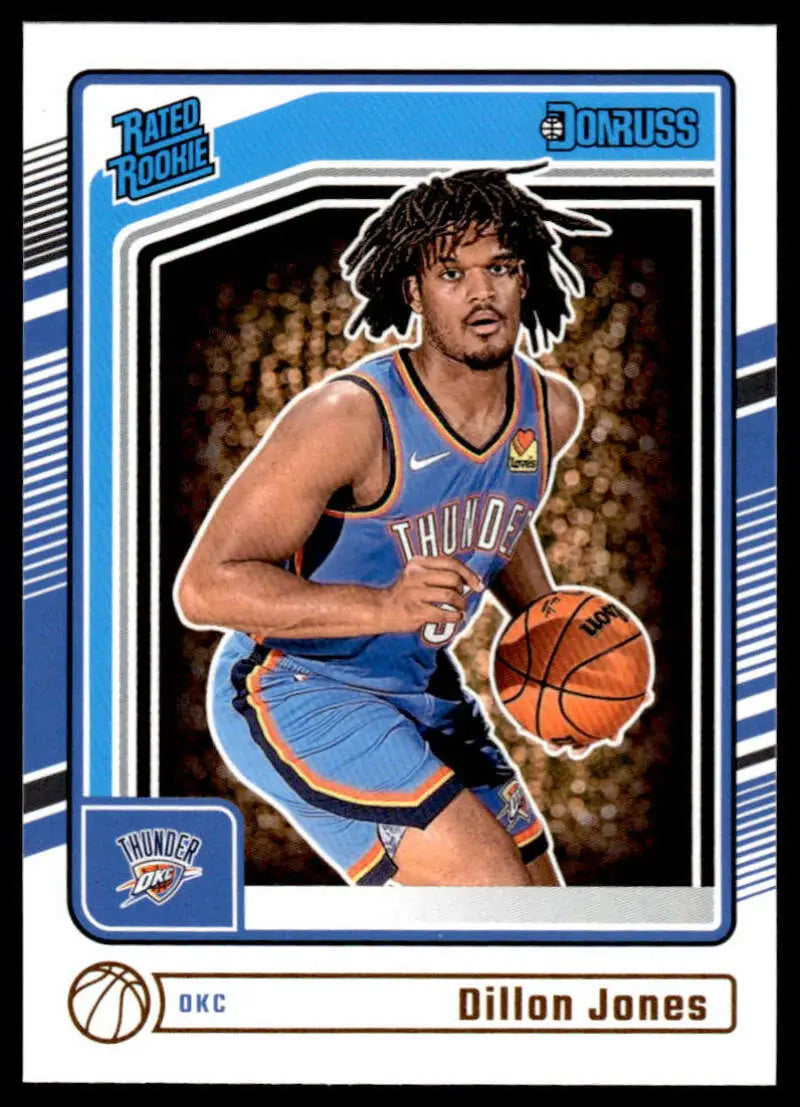 2024-25 Donruss #250 Dillon Jones NM-MT RC Rookie Thunder ID:81155