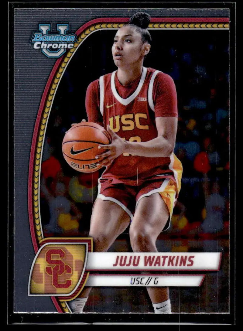 2024-25 Bowman University Chrome #37 Juju Watkins NM-MT ID:82087