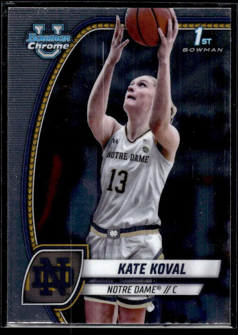 2024-25 Bowman University Chrome #42 Kate Koval NM-MT ID:77528 ID:77528