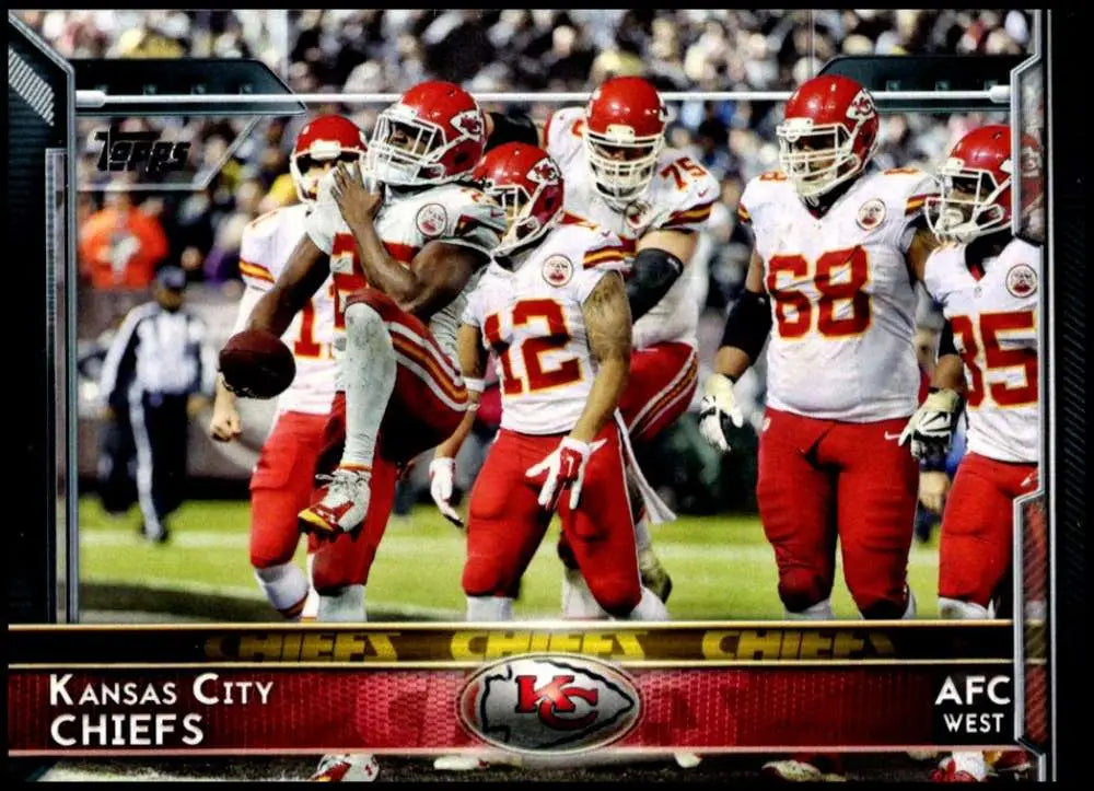 2015 Topps #290 Kansas City Chiefs NM-MT Chiefs