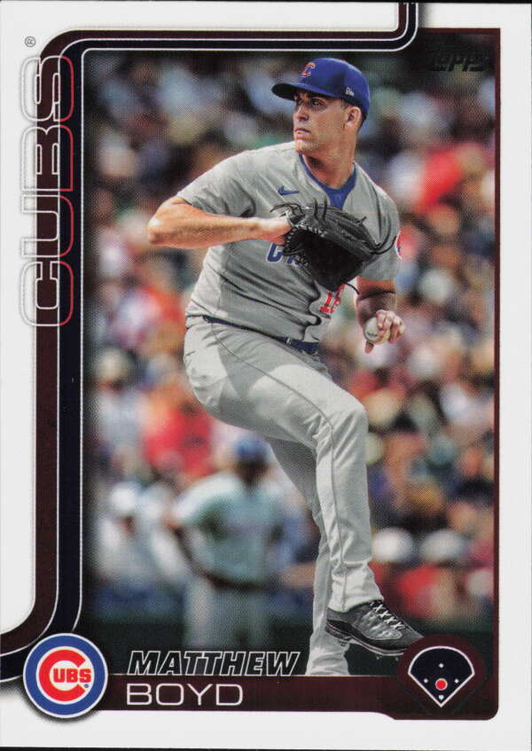 2025 Topps #562 Matthew Boyd NM-MT Cubs ID:78427