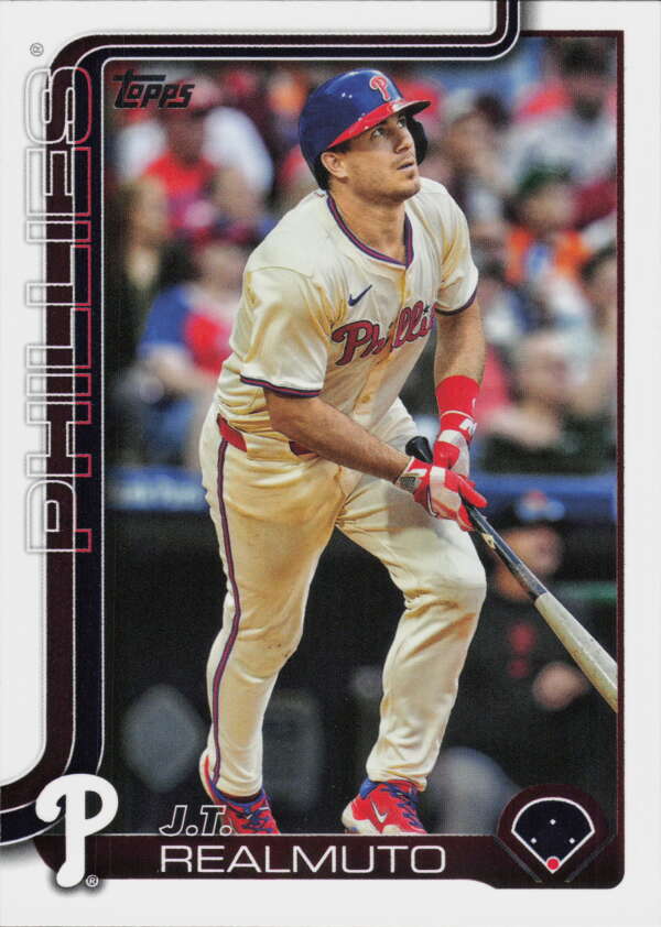 2025 Topps #625 J.T. Realmuto NM-MT Phillies ID:78454
