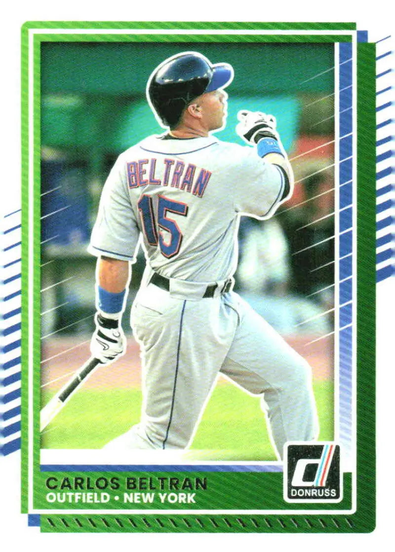 2025 Donruss Base #4 Carlos Beltran NM-MT Mets ID:79011
