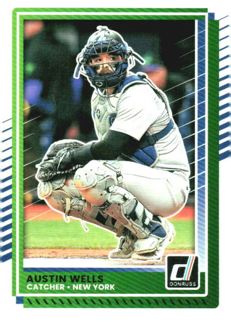 2025 Donruss Base #35 Austin Wells NM-MT Yankees ID:79025