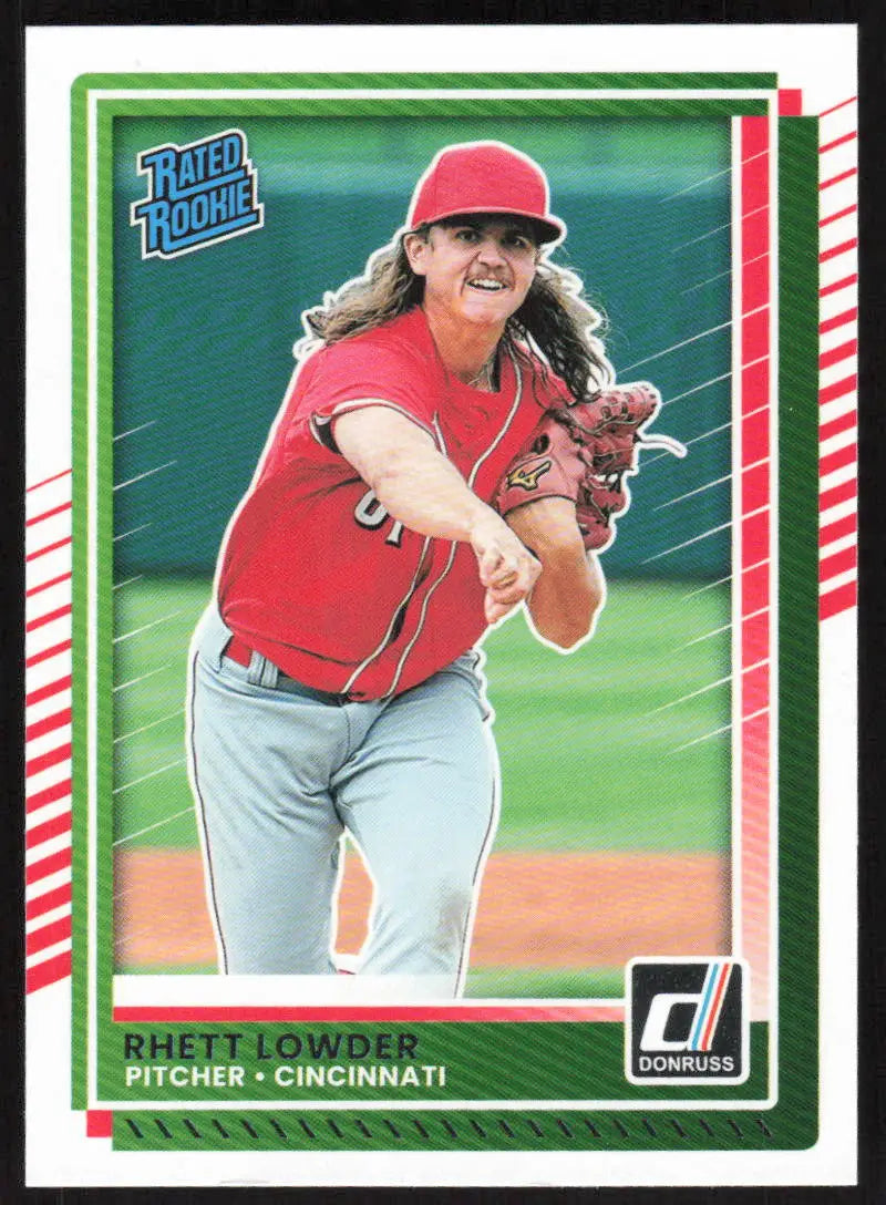 2025 Donruss Base #74 Rhett Lowder NM-MT Reds ID:78539