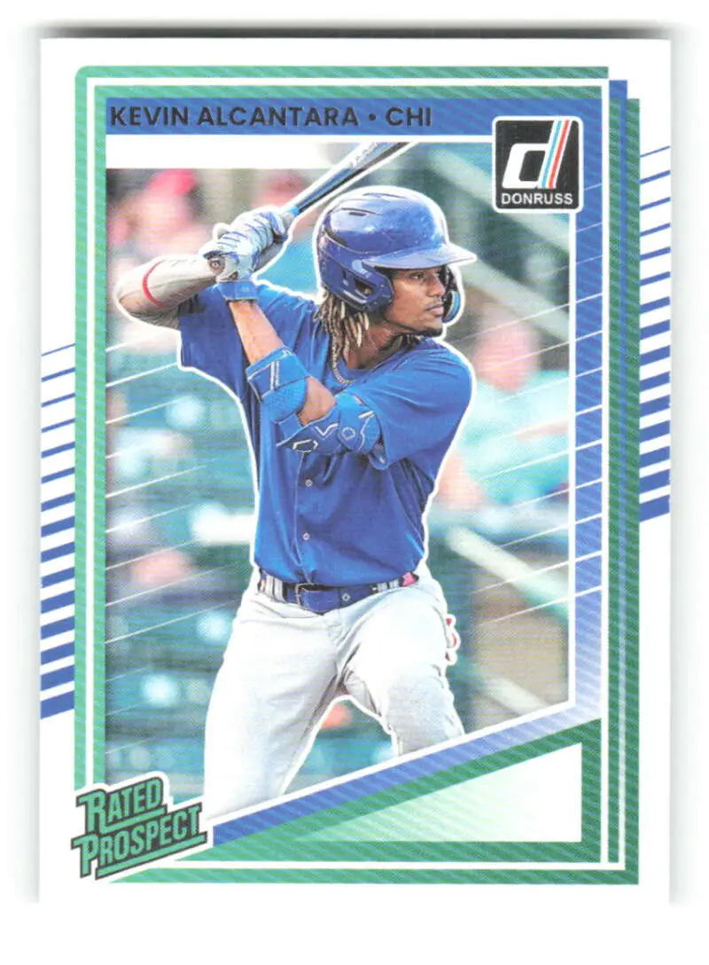 2025 Donruss Rated Prospects #122 Kevin Alcantara NM-MT RC Rookie Cubs ID:80506