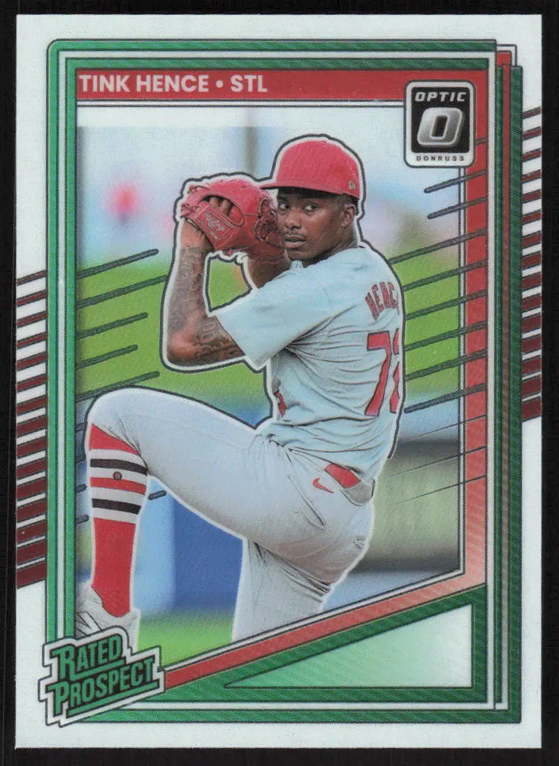 2025 Donruss Optic #166 Tink Hence NM-MT RC Rookie Cardinals Rated Pros ID:79822