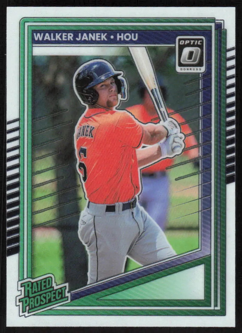 2025 Donruss Optic #176 Walker Janek NM-MT RC Rookie Astros Rated Prosp ID:80502