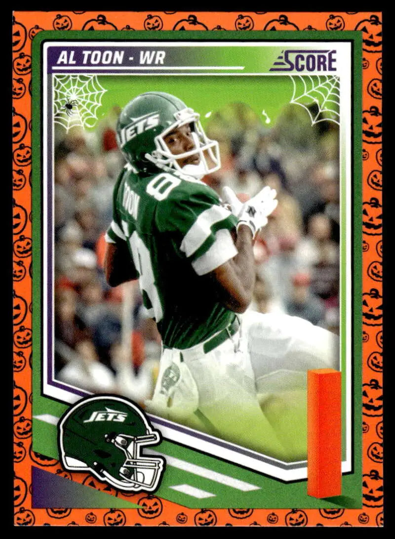 2025 Score Trick or Treat Pumpkin #62 Al Toon NM-MT NY Jets ID:80086