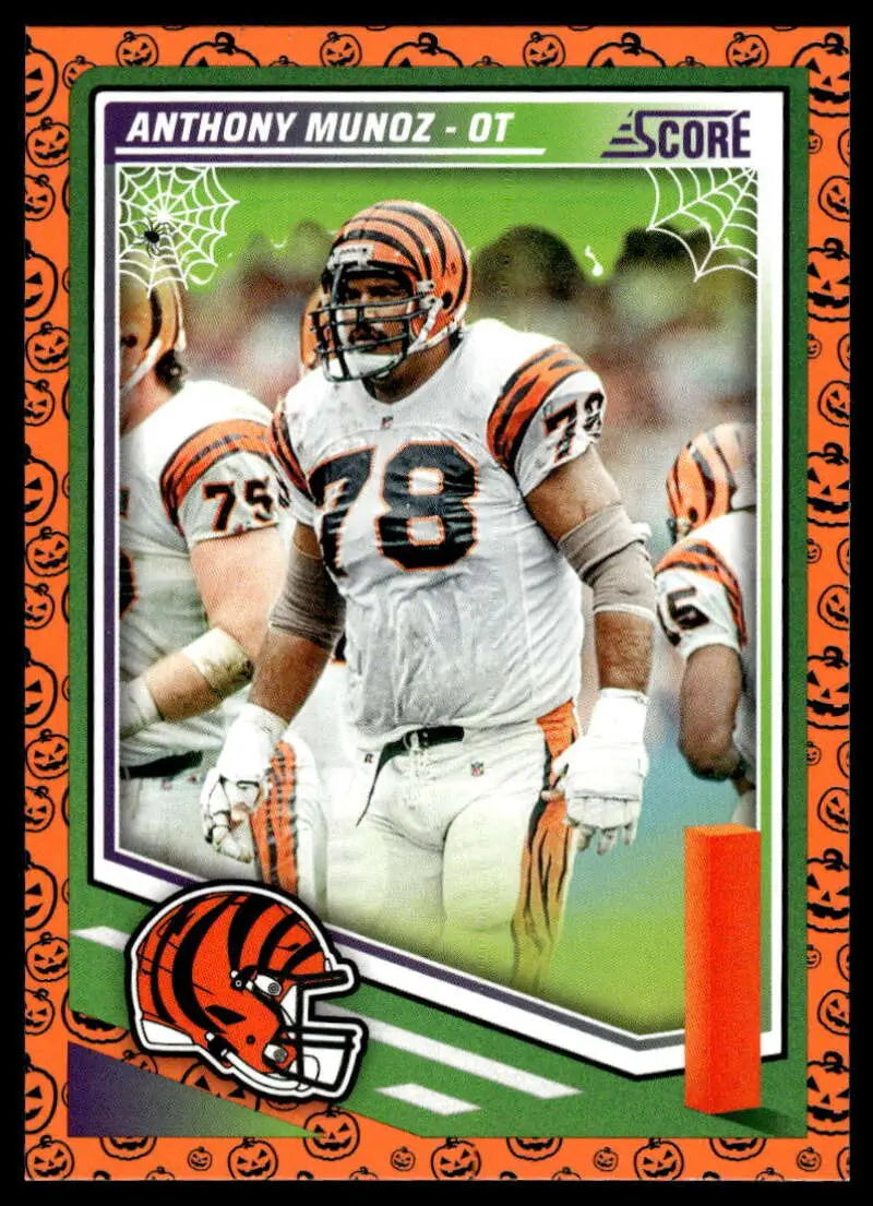 2025 Score Trick or Treat Pumpkin #162 Anthony Munoz NM-MT Bengals ID:80110