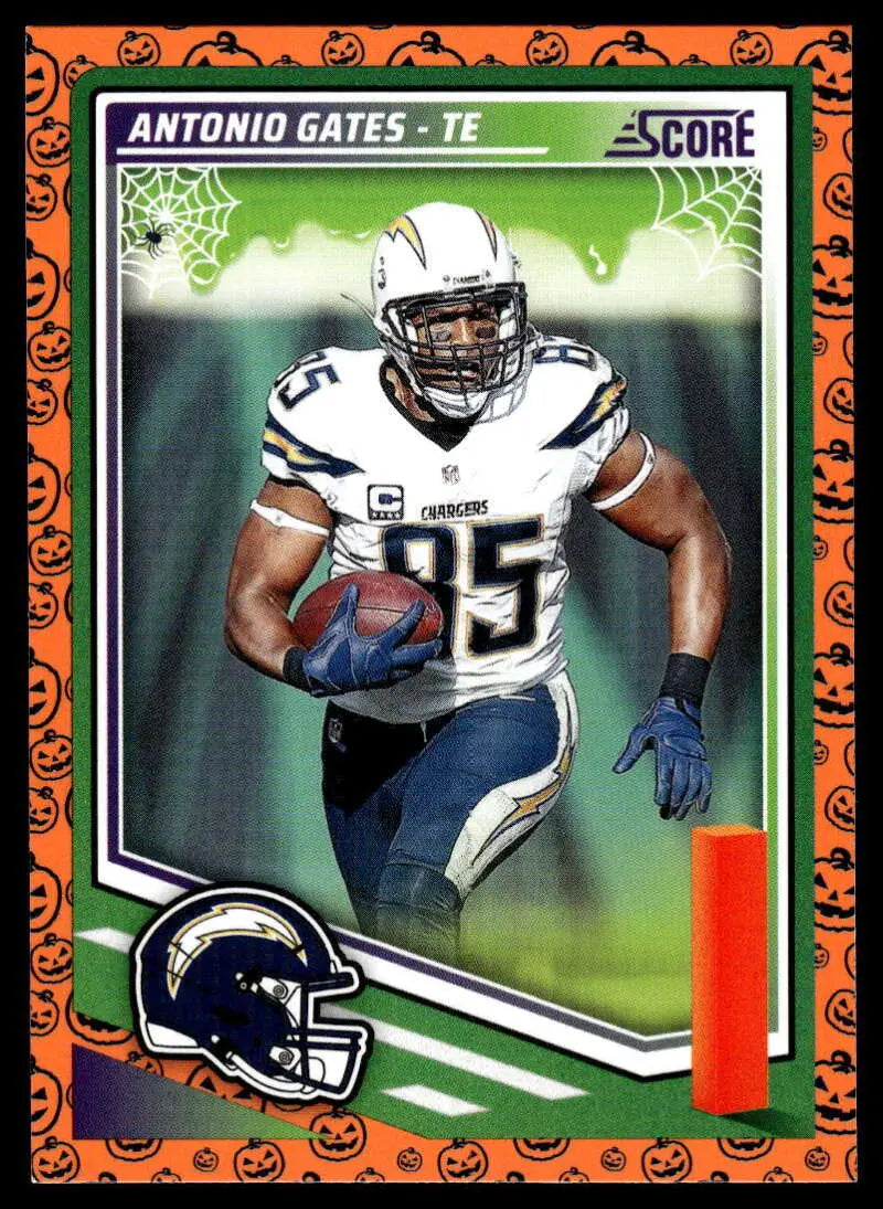 2025 Score Trick or Treat Pumpkin #193 Antonio Gates NM-MT LA Chargers ID:80117